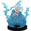Banpresto, One Piece, WCF Special, statuetta di Monkey D. Ruffy, Gear 5, altezza 13 cm, con base