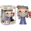 Funko POP! Harry Potter, Albus Silente con Fawkes, figura in vinile, taglia grande, 25 cm