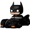 Funko POP! Rides Deluxe, DC Comics, Batman nel Batmobile, action figure in vinile