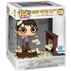 Funko POP! Deluxe Harry Potter, edizione speciale per l'anniversario - Harry Potter con le lettere di Hogwarts, action figure in vinile (esclusiva)