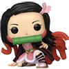 Funko POP! Jumbo, Demon Slayer: Kimetsu no Yaiba, Nezuko Kamado, action figure in vinile, 25 cm