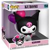 Funko POP! Jumbo Hello Kitty - Kuromi, figura in vinile, 25 cm, collezione di grandi dimensioni