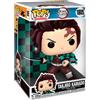 Funko POP! Super Sized: Demon Slayer: Kimetsu no Yaiba - Tanjiro Kamado, action figure in vinile, 25 cm