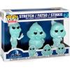 Funko POP! Casper: confezione da 3 personaggi - il trio di fantasmi Stretch, Fatso e Stinkie, figure in vinile