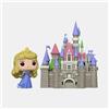 Funko POP! Town Disney, Principessa Aurora con il castello della Bella Addormentata, figura in vinile