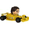 Funko POP! Rides Super Deluxe Lotus - Figurina di Ayrton Senna con auto da Formula 1