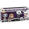 Funko POP! Disney, "Il Grillo Parlante", confezione da 4 figure in vinile: Jack, Sally, il Sindaco e Zero