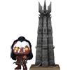 Funko POP! Town - Il Signore degli Anelli - Lurtz con Orthanc, figura in vinile da collezione