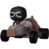Funko POP! Rides Super Deluxe Warner Bros. 100: Mad Max - Il guerriero della strada, Lone Wolf