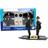 SD Toys Set di figure dei fratelli Blues, Jake ed Elwood, di SD Toys, alte 18 cm, confezionate in blister con accessori
