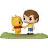 Funko POP! Moments Disney, Winnie Pooh - Christopher Robin con la figura di Winnie Pooh (Esclusivo)