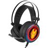 Ert Group Cuffie da gaming ERT Group Marvel Iron Man con audio surround virtuale 7.1, illuminazione LED e microfono flessibile