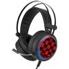 Ert Group Cuffie da gaming ERT Group Marvel Avengers con audio surround virtuale 7.1, illuminazione LED e microfono flessibile