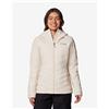 Columbia Giacca con cappuccio Columbia Joy Peak II bianco beige donna - L