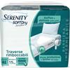 SERENITY SpA Serenity Soft Dry Sensitive Traversa Assorbente Super 80x180 cm 15 Pezzi