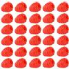 Todikaper Lamponi finti 30 pezzi per decorazione della casa e della cucina, da utilizzare in centrotavola per matrimoni, feste a tema e foto (A)