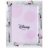 VALENTI & CO. D120 3LRA Disney Baby - Minnie Mouse - Cornice Porta Foto da Tavolo in Argento per Neonato e Bambina, 9x13 cm