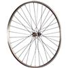 Taylor-Wheels 28 pollici ruota anteriore bici acciaio inossidabile 622-19 36 fori argento