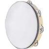No 4X Tamburello per Adulti 10 Pollici Tenuto Nel Mano Drum Bell Birch Metal J7369
