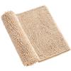 Surwin Lussuosa Tappeto Bagno in Ciniglia, Tappeti Bagno Antiscivolo, Tappetino Ciniglia Assorbente Lavabile, Mat Pelo Lungo Lavabile in Lavatrice per Camera da letto Cucina (Cammello,40x60cm)