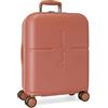Pepe Jeans Highlight Valigia da Cabina, 40 x 55 x 20 cm, rosso, 40x55x20 cms, Valigia da cabina
