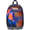 Seven Zaino Scuola Dual, Blu e Arancione, Shadefull Boy, Zaino Doppio Scomparto Con Tasca Porta PC o Tablet, Tasca Porta Borraccia e Organizer, Scuole Medie e Superiori, Bambino Ragazzo