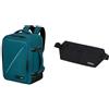 American tourister Take2Cabin borsa cabina 40 x 30 x 20 cm turchese con marsupio RFID, Black