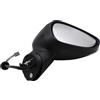 TAKPART Specchietto retrovisore elettrico per portiera auto, lato destro, compatibile con Fiesta MK7 2008-2012 (nero)