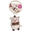 NICI Stripey 62922 - Morbida Zebra di Peluche, per Coccole e Giochi, per Bambini e Adulti, Fantastica Idea Regalo, 5 cm, Marrone