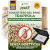 GREEN GUARDIA Trappola per scarabeo con speciale materiale adesivo - 2 trappole - ecologiche per combattere gli scarabei del pane - trappola senza sostanze chimiche con forte superficie adesiva