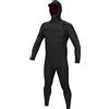O'Neill Hyperfreak Fire 5/4+ Chest Zip Hooded Black, ST