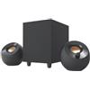 Creative Labs Creative Pebble Plus set di altoparlanti 8 W Casa Nero 2.1 canali