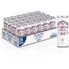 Peroni Nastro Azzurro 0.0 Birra Analcolica Premium Lager, lattine 24x33 cl, Zero Alcol