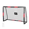 AKTIVE Porta da calcio in acciaio, Struttura smontabile, Facile da montare, 180x120x60 cm,