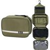 Boic Beauty Case Da Viaggio Appendere, Beauty Case Viaggio Impermeabile, Borsa Da Toilette Da Viaggio Per Donna Uomo Per Organizzare Cosmetici Oggetti Personali, L (Verde)
