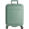 CREATE / LUGGAGE STUDIO POCKET/Valigia rigida in policarbonato adatta per compagnie aeree Low Cost Verde Salvia / 40.5x20.5-26.5x53.5cm / Lucchetto TSA, ruote multidirezionali, organizzatore interno