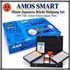 TAIYO GIKEN AMOS SMART 28mm Giapponese Riichi Mahjong Set 144 Piastrelle Taiyo Giken Giap...
