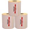 labex label Etichette termiche 75x50 mm su rotolo - Etichette Prodotti Adesive per Stampante Termica - 3 rotoli 3000 etichette - Senza nastro - TSC Godex compatibili - Labex Label
