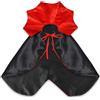 SIVITE Costume Halloween Gatti Cani Piccoli Vampiro Rosso Nero