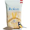 Leimüller Mangime per uccelli selvatici Premium senza grano 5 kg - Formula garantita senza frumento - 100% naturale e ricco di semi pregiati - Per mangiatoie, dispenser e a terra