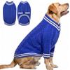 Queenmore Maglioncino Per Cani Grandi, A Trecce Collo V Comodo E Elastico | Pullover Con Foro Per Guinzaglio Praticità Per Uscita, Per Labrador, Golden Retriever, Pastore Tedesco, Boxer E Dobermann