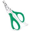 Candure Tagliaunghie Cane e Gatto con Guardia per Protezione Cani - Acciaio Inossidabile Tagliaunghie Gatto (Bianco E Verde, S Piccolo)
