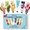 Butyeak Creme Mani Set, Creme Mani, Crema Idratante Manis, Crema Manis Regalo Natale, Ripara la Pelle delle Danneggiata e Secca, Set Regalo da Donna, Adatto a Tutti, Idratante, Non Unge di Set 6 * 30g