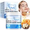 herlosfeel Crema al Grasso di Bue e Miele 120g - Beef Tallow Balm con Peptidi di Rame GHK-Cu, Blu di Metilene - Balsamo Idratante Viso e Corpo per Pelle Secca e Sensibile, Anti-Età 100% Naturale
