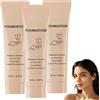 CHISHAYA Foundation Colour Changing SPF 50, Color Changing Foundation for Mature Skin, Intelligent Color Correcting Foundations, Medium Coverage, Lightweight, Long-Lasting Buildable Formula (3pc)