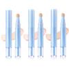 EBHO 3 Pezzi Correttore 2 in 1,Dual-ffect Concealer Foundation,Idratante e Aderente,Makeup Maturale,Amichevole per i Principianti(01#,02#,03#)