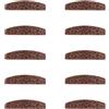 Air Deft Lame pneumatiche 38 x 8,6 x 1,8 mm, lame ad arco per piccole smerigliatrici ad aria e ricambio motore (confezione da 10)