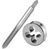 Fedeas Set di filettature M6 x 1,0, filettatura sinistra | Maschio per macchina e fresa rotonda filettatura sinistra M6 x 1,0 - per tagliare o riparare filettature in metallo.