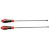 Wusvive Cacciavite a croce extra lungo 30,5 cm Cr-V in acciaio forte (set | 30,5 cm scanalato, impugnatura antiscivolo in gomma, fessure difficili da raggiungere, acciaio al cromo vanadio