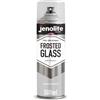 JENOLITE Vernice spray per vetro smerigliato | FINITURA OPACA | 500ml | Spray per finestre smerigliato per una maggiore privacy | Spray semitrasparente per finestre e porte